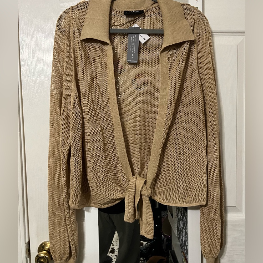 NWT!! Lane Bryant Knit Cover With Knot